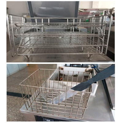 كفاءة غاز الضغط آلة الدجاج المقلي 0.48kg/h استهلاك الغاز 25L سعة
