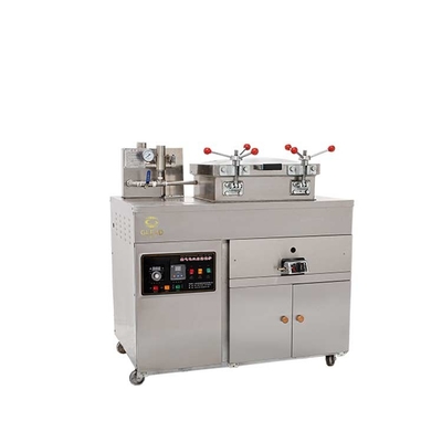 معدات الفنادق التجارية 30L LGP/NG موقد الغاز 4-12 Kw لوحة مزدوجة الأغراض 120 كجم كربوني الوزن