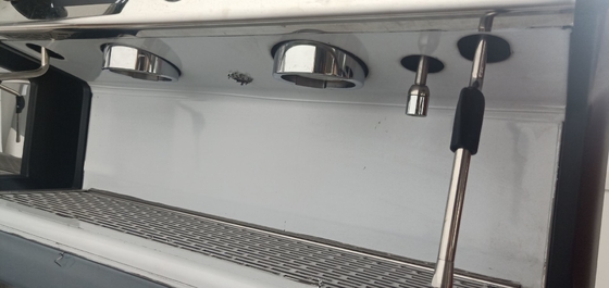 G.W 70kg معدات الفنادق التجارية 698*600*580 مم لوحة ميكانيكية مزدوجة الغرض بدون فلتر زيت التحكم الإلكتروني V