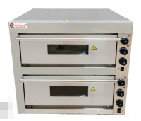 220-240V/50-60HZ معدات الخبز التجارية فرن البيتزا صيانة و تنظيف سهلة