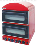 220-240V/50-60HZ معدات الخبز التجارية فرن البيتزا صيانة و تنظيف سهلة