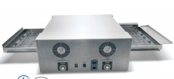 220-240V/50-60HZ فرن الخبز التجاري مع الحفاظ على الحرارة فرن بيتزا ناقل