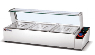 ملحقات معالجة الغذاء 2 خزانات كهربائية Bain Marie مع التكنولوجيا المتقدمة والمواد