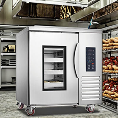 Customizable Double Door Bread Proofer Cabinet, Stable Heavy-Duty Bakery Fermentation Cabinet