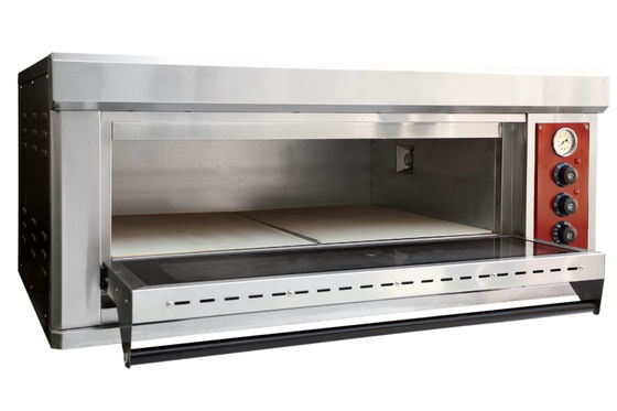 معدات بيتزا بيتزا ذات سطح واحد آلة بيتزا صغيرة الحجم 6.5KW